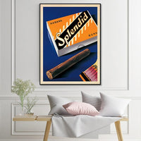 Thumbnail for Wall Art 80cmx120cm Splendid Black Frame Canvas