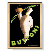 Thumbnail for Wall Art 50cmx70cm Buitoni Black Frame Canvas