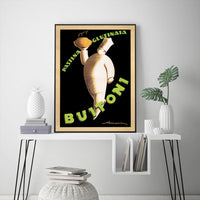 Thumbnail for Wall Art 80cmx120cm Buitoni Black Frame Canvas