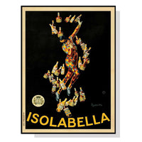 Thumbnail for Wall Art 70cmx100cm Isolabella Black Frame Canvas