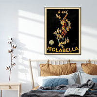 Thumbnail for Wall Art 70cmx100cm Isolabella Black Frame Canvas
