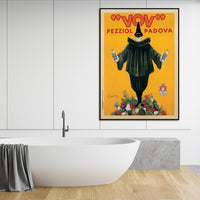 Thumbnail for Wall Art 50cmx70cm Pezziol Padova Black Frame Canvas