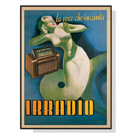 Thumbnail for Wall Art 70cmx100cm Irradio Cinzano Black Frame Canvas