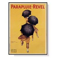 Thumbnail for Wall Art 70cmx100cm Parapluie Revel Black Frame Canvas