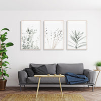 Thumbnail for Wall Art 60cmx90cm Lavender Eucalyptus 3 Sets Wood Frame Canvas