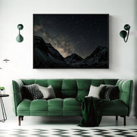 Thumbnail for Wall Art 60cmx90cm Night Court Black Frame Canvas