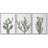 Thumbnail for Wall Art 40cmx60cm Desert 3 Sets Black Frame Canvas