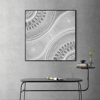Thumbnail for Wall Art 60cmx60cm Nayiri Bami Black Frame Canvas