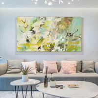 Thumbnail for Wall Art 50cmx100cm Summer Dream Gold Frame Canvas
