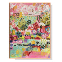 Thumbnail for Wall Art 70cmx100cm Summer Smile A Wood Frame Canvas