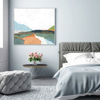 Thumbnail for Wall Art 60cmx60cm April Morning White Frame Canvas