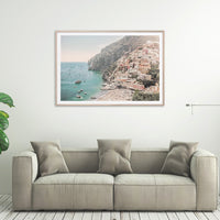 Thumbnail for Wall Art 50cmx70cm Italy Amalfi Coast Wood Frame Canvas