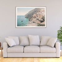Thumbnail for Wall Art 70cmx100cm Italy Amalfi Coast Wood Frame Canvas