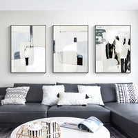 Thumbnail for Wall Art 60cmx90cm Soft Spoken 3 Sets Black Frame Canvas