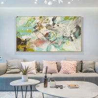 Thumbnail for Wall Art 60cmx120cm Dream Dream Gold Frame Canvas