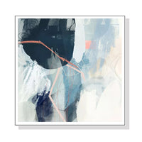 Thumbnail for Wall Art 80cmx80cm Luz II White Frame Canvas