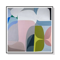 Thumbnail for Wall Art 60cmx60cm Skyways Black Frame Canvas
