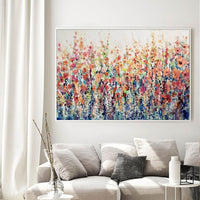 Thumbnail for Wall Art 70cmx100cm Flourish Of Spring White Frame Canvas