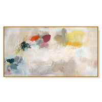 Thumbnail for Wall Art 50cmx100cm Abstract Crystal Gold Frame Canvas