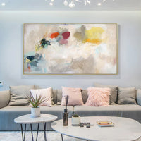 Thumbnail for Wall Art 50cmx100cm Abstract Crystal Gold Frame Canvas