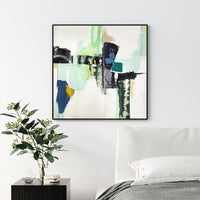 Thumbnail for Wall Art 60cmx60cm Hard Truth Black Frame Canvas
