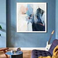 Thumbnail for Wall Art 70cmx70cm Luz I Gold Frame Canvas