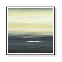 Thumbnail for Wall Art 70cmx70cm Land of Serenity Black Frame Canvas