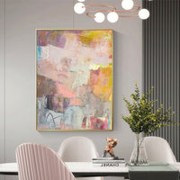 Thumbnail for Wall Art 70cmx100cm Lann II Gold Frame Canvas