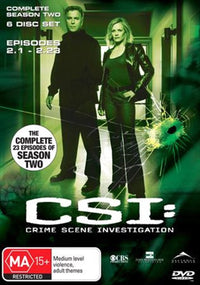 Thumbnail for CSI: Crime Scene Investigation - Season 02 DVD