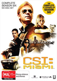 Thumbnail for CSI: Miami - Season 06 DVD