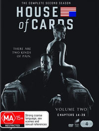 Thumbnail for House Of Cards - Season 2 DVD