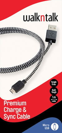 Thumbnail for Charge Sync Cable Micro USB Black