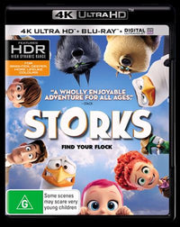 Thumbnail for Storks | Blu-ray + UHD + UV UHD