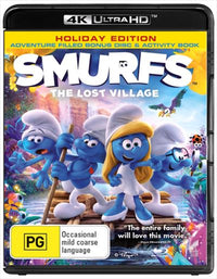 Thumbnail for Smurfs - The Lost Village | Blu-ray + UHD - Bonus Disc + Activity Book UHD