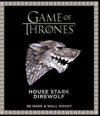 Thumbnail for Game Of Thrones Mask And Wall Mount - House Stark Wolf