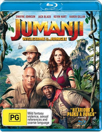 Thumbnail for Jumanji - Welcome To The Jungle Blu-ray
