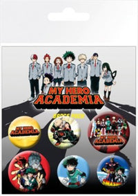 Thumbnail for My Hero Academia Mix Badge 6 Pack