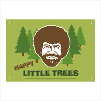 Thumbnail for Bob Ross - Happy Trees Tin Sign