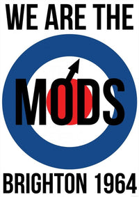 Thumbnail for We Are The Mods-Brighton 1964 Poster