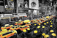 Thumbnail for New York - Umbrellas Poster