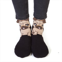 Thumbnail for Pug Feet Speak Socks
