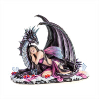 Thumbnail for Purple Fairy sleeping on a Dragon