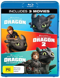 Thumbnail for How To Train Your Dragon / How To Train Your Dragon 2 / How To Train Your Dragon - The Hidden World Blu-ray