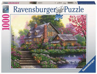 Thumbnail for Ravensburger - 1000pc Romantic Cottage Jigsaw Puzzle