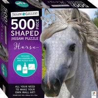 Thumbnail for Horse 500 Piece Shaped Jigsaw Puzzle