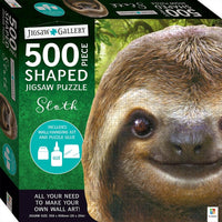 Thumbnail for Sloth 500 Piece Shaped Jigsaw Puzzle
