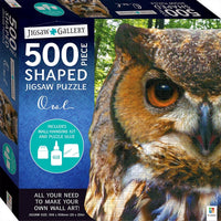 Thumbnail for Owl 500 Piece Shaped Jigsaw Puzzle