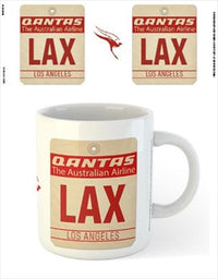 Thumbnail for Qantas - LAX Airport Code Tag