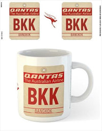 Thumbnail for Qantas - BKK Airport Code Tag