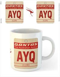 Thumbnail for Qantas - AYQ Airport Code Tag